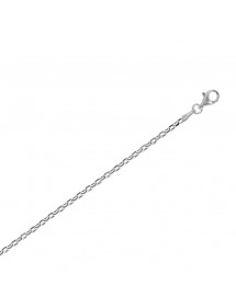 Halskette in Silber Rhodium Maschenweite 0,80 - L 50 cm 31610263RH Laval 1878 46,00 €