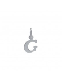 Pendentif lettre capitale en argent rhodié - G 1610368G Laval 1878 14,00 €