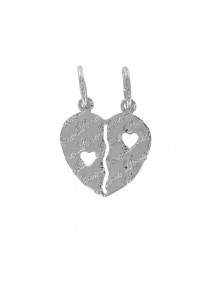 Pendentif en argent massif cœur avec inscription "love" 3161056 Laval 1878 16,90 €