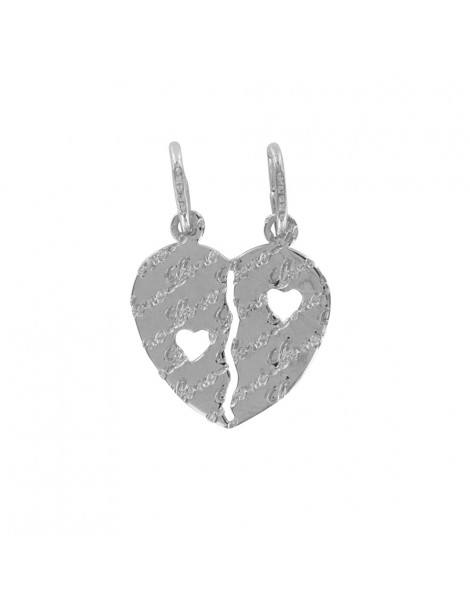 Sterling silver heart pendant with inscription "love" 3161056 Laval 1878 16,90 €