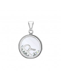 Pendentif lettre dans un rond avec des oxydes de zirconium - Lettre R 31610350R Laval 1878 36,00 €