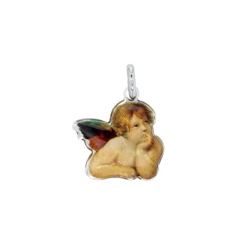 Medalla Angel Raphael en plata rodiada 31610396 Laval 1878 29,90 €