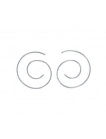 Boucles d'oreilles spirale 30 mm en argent rhodié 3131626 Laval 1878 24,00 €