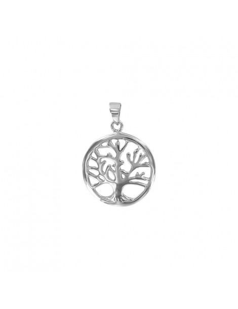 Pendentif "arbre de vie" dans un cercle en argent rhodié 31610156 Laval 1878 26,00 €