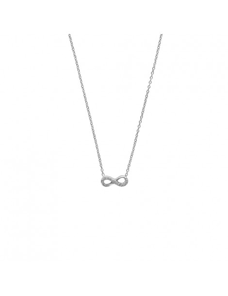 Halskette Microserti "Infinite" Rhodium Silber und Zirkoniumoxide 3171033 Laval 1878 36,00 €