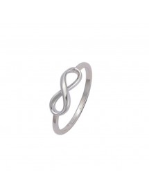 Anello con simbolo infinito in argento rodiato 3111389 Laval 1878 29,90 €