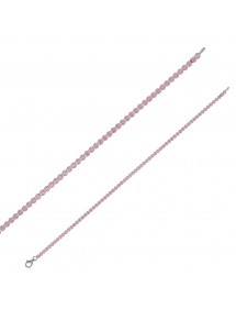 Bracelets rivières en argent rhodié, ∅ 2,10 mm, L 19 cm - 6 couleurs 31840419 Laval 1878 62,50 €