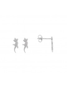 Earrings model salamander rhodium silver 3131294 Laval 1878 24,00 €