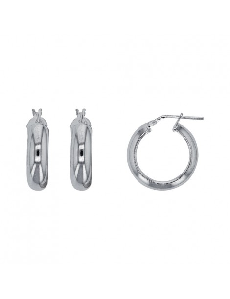 Ohrringe aus Silber - Draht 6 x 4,5 mm - Durchmesser 2 cm 313593 Laval 1878 49,90 €