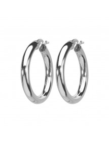 Earrings in silver - Wire 4 mm - diameter 20 mm to 25 mm 3130558 Laval 1878 52,00 €