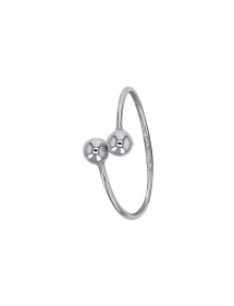 Bague en argent massif avec 2 boules 311575 Laval 1878 22,00 €