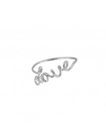 Damenring mit "Love" in Rhodium Silber 31114030 Laval 1878 19,90 €