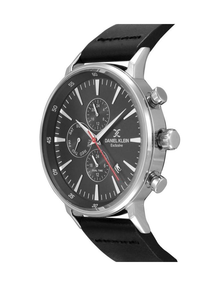 Daniel klein black analog on sale watch