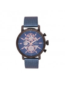 Montre homme Daniel Klein Exclusive, cadran et bracelet métal bleu DK11354-4 Daniel Klein 109,00 €