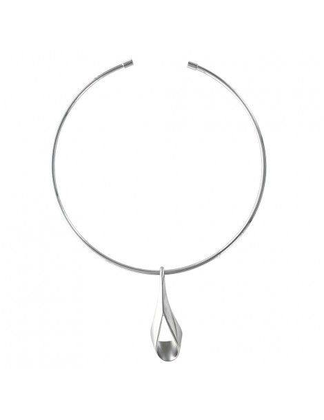 Collier rigide avec pendant forme goutte en acier 317064 One Man Show 52,00 €