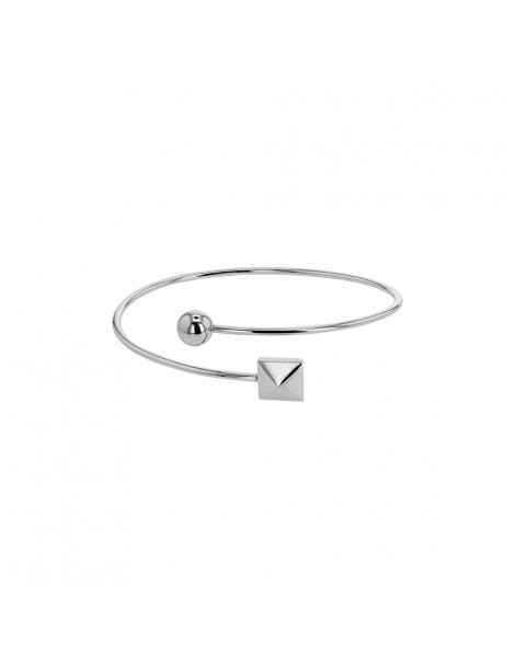 Square Bangle Bracelet and Pink Steel Ball 31812499R One Man Show 29,90 €