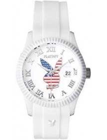 Montre PLAYBOY AMERICA USA 42WW - Blanche USA42WW Playboy 29,90 €