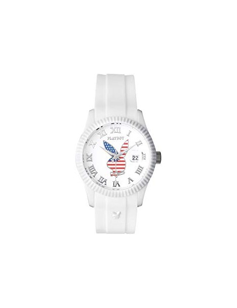 Montre PLAYBOY AMERICA USA 42WW - Blanche USA42WW Playboy 29,90 €