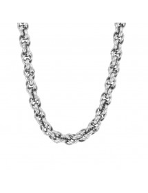 Collier mixte assez massif en acier brillant 45 cm 31710220 One Man Show 54,00 €