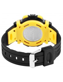 Montre numérique Sport XINJIA noir et jaune