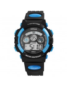 Sport Digitaluhr XINJIA schwarz und blau 2410006-002 XINJIA 16,00 €