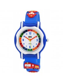 Fireman QBOS watch blue silicone strap 4500023-002 QBOSS 12,00 €