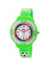 Football QBOS watch, light green silicone strap 4500022-004 QBOSS 12,00 €