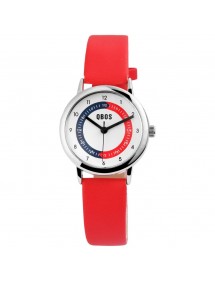 Montre pédagogique QBOS bracelet en similicuir rouge 4900003-001 QBOSS 15,00 €