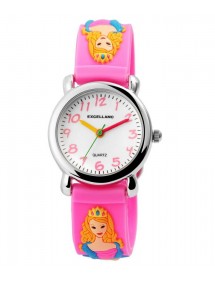 Princess Excellanc watch with pink silicone strap 4500019-001 Excellanc 15,00 €