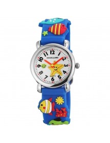 Excellanc fish watch blue silicone strap 4200005-002 Excellanc 15,00 €